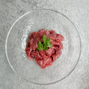 Homemade Marinated & Trimmed Beef Slices 自家醃製黑椒味滑牛片